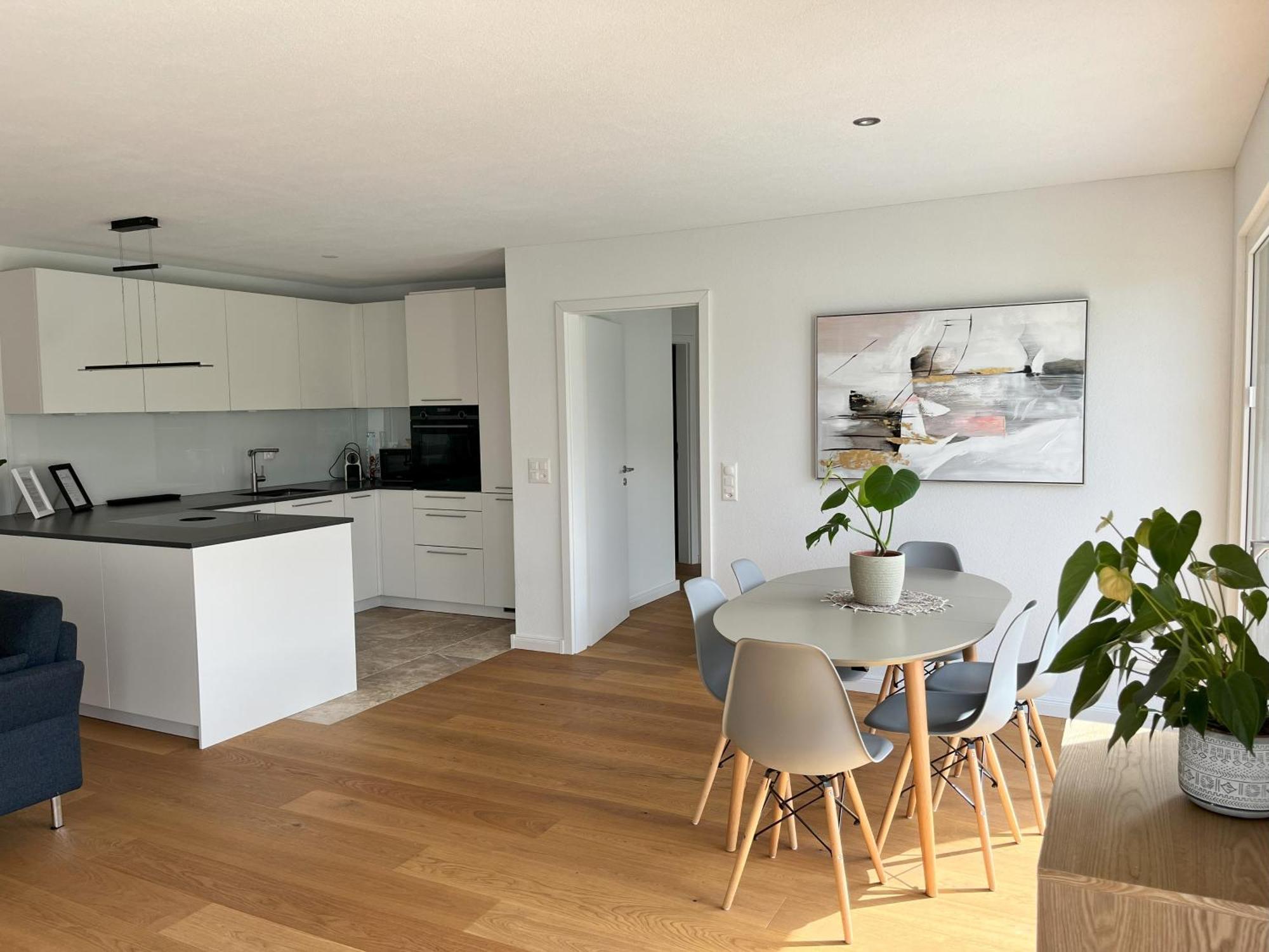 Gartenwohnung Im Modernen Stil Unterkulm Exteriér fotografie