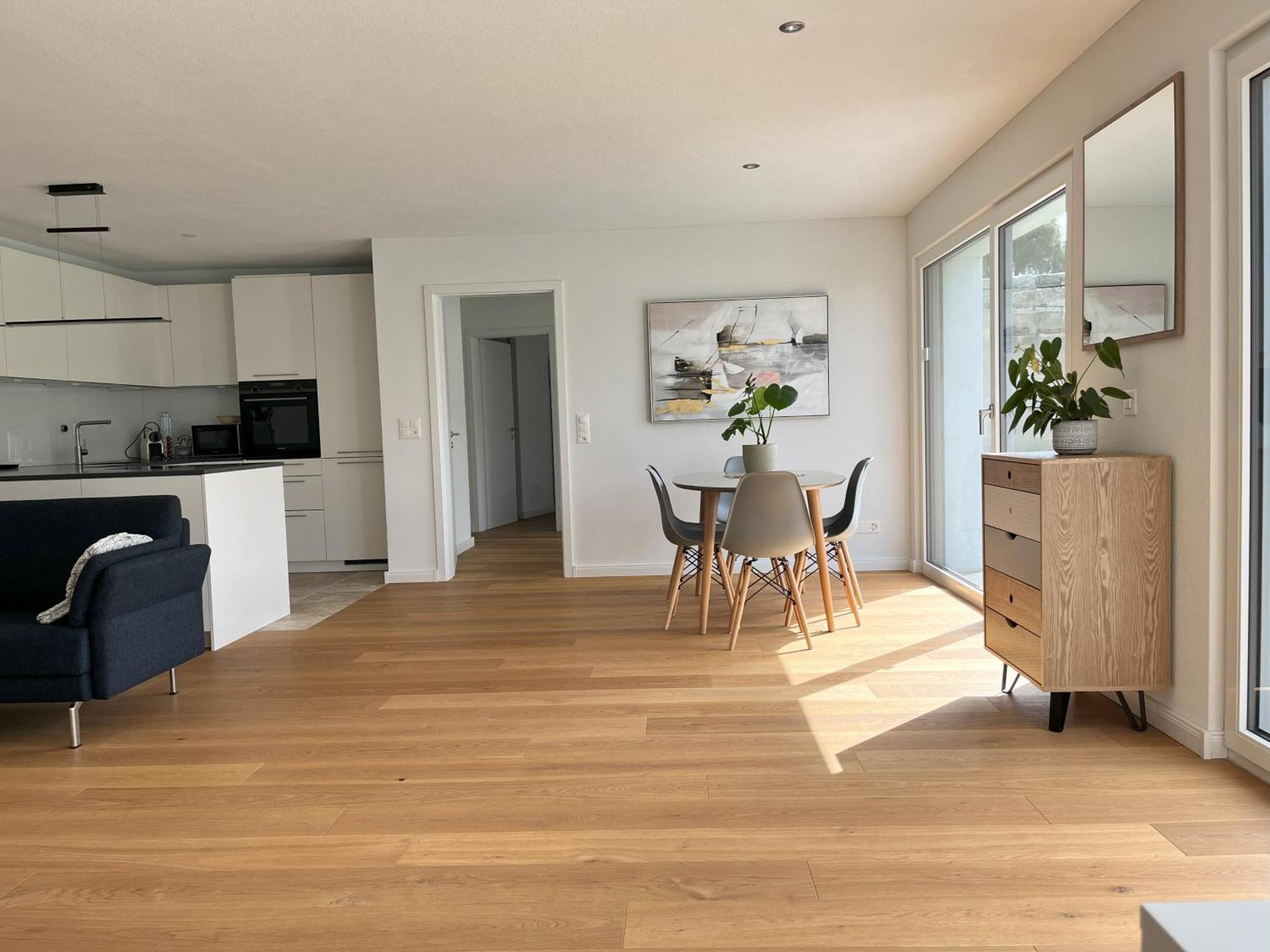 Gartenwohnung Im Modernen Stil Unterkulm Exteriér fotografie