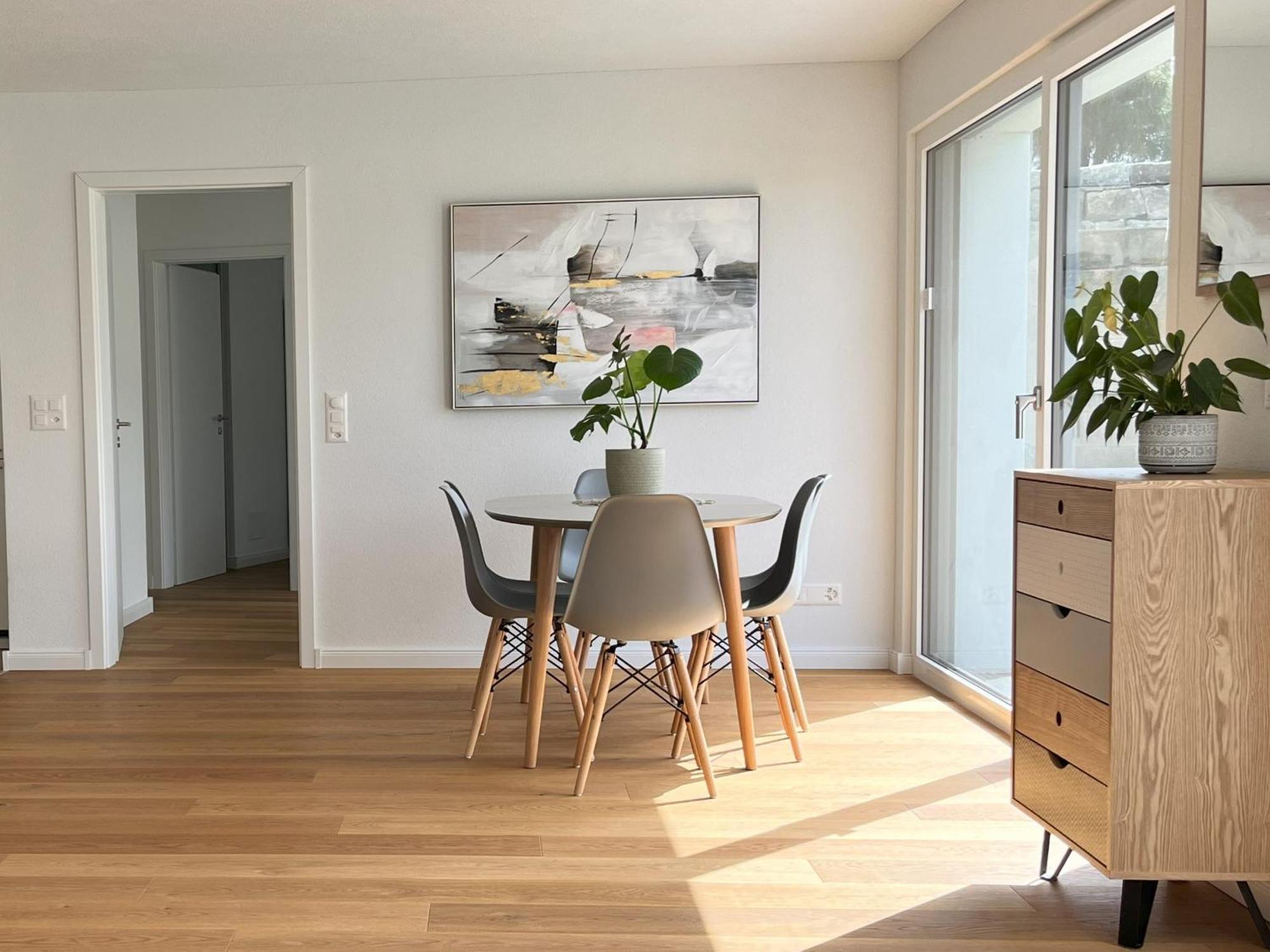 Gartenwohnung Im Modernen Stil Unterkulm Exteriér fotografie